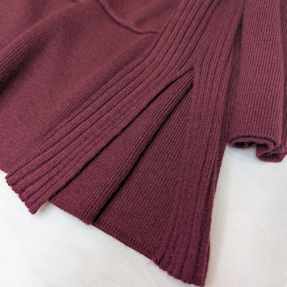 Beautiful Orvis 'Any Wear' Merino Wool Blend Long Tunic Cardigan - Picture 5 of 12